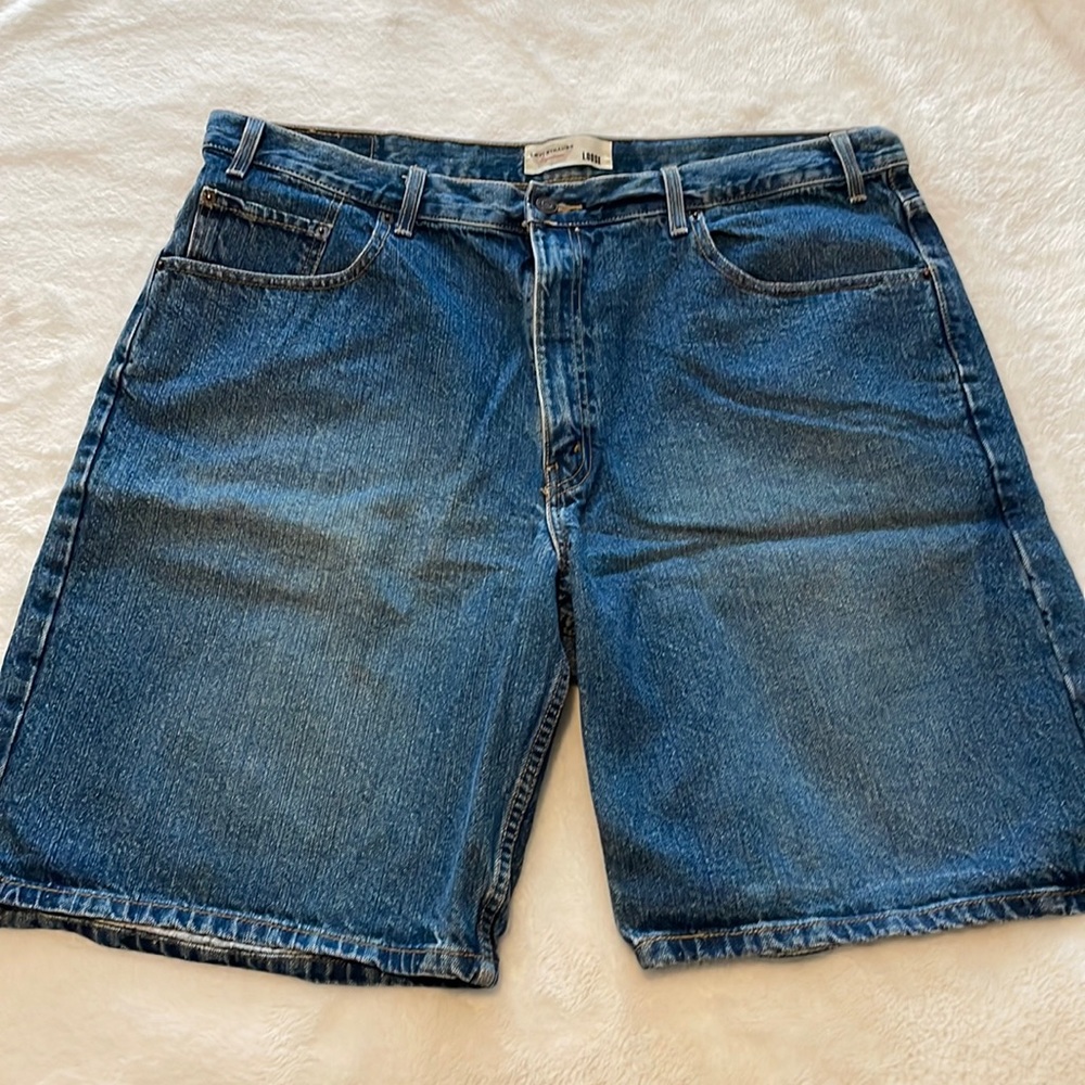 Levi Mens Jean Shorts Loose Fit